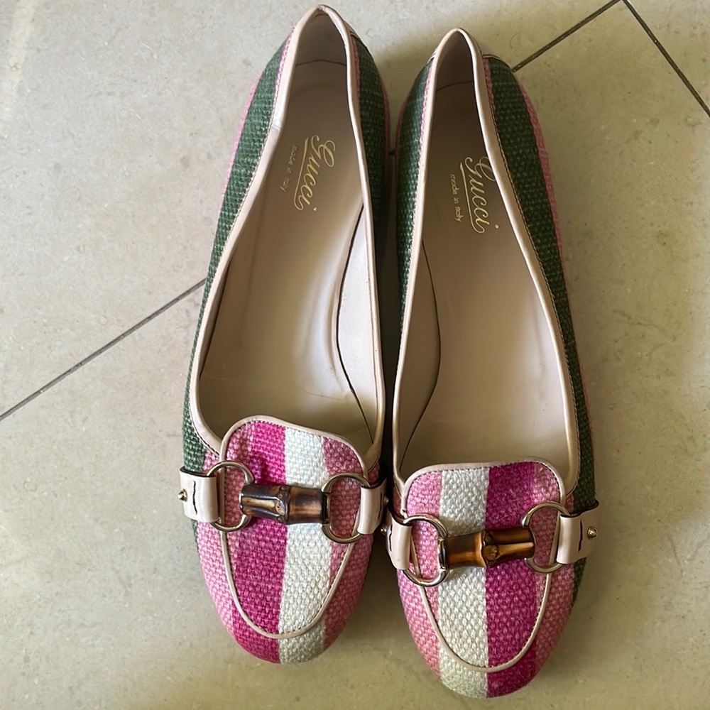 Bambu Gucci loafers